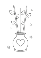 Kit Coloriage et Découpage "Mon Beau Bouquet" à Imprimer – Cadeau Maîtresse & Nounou