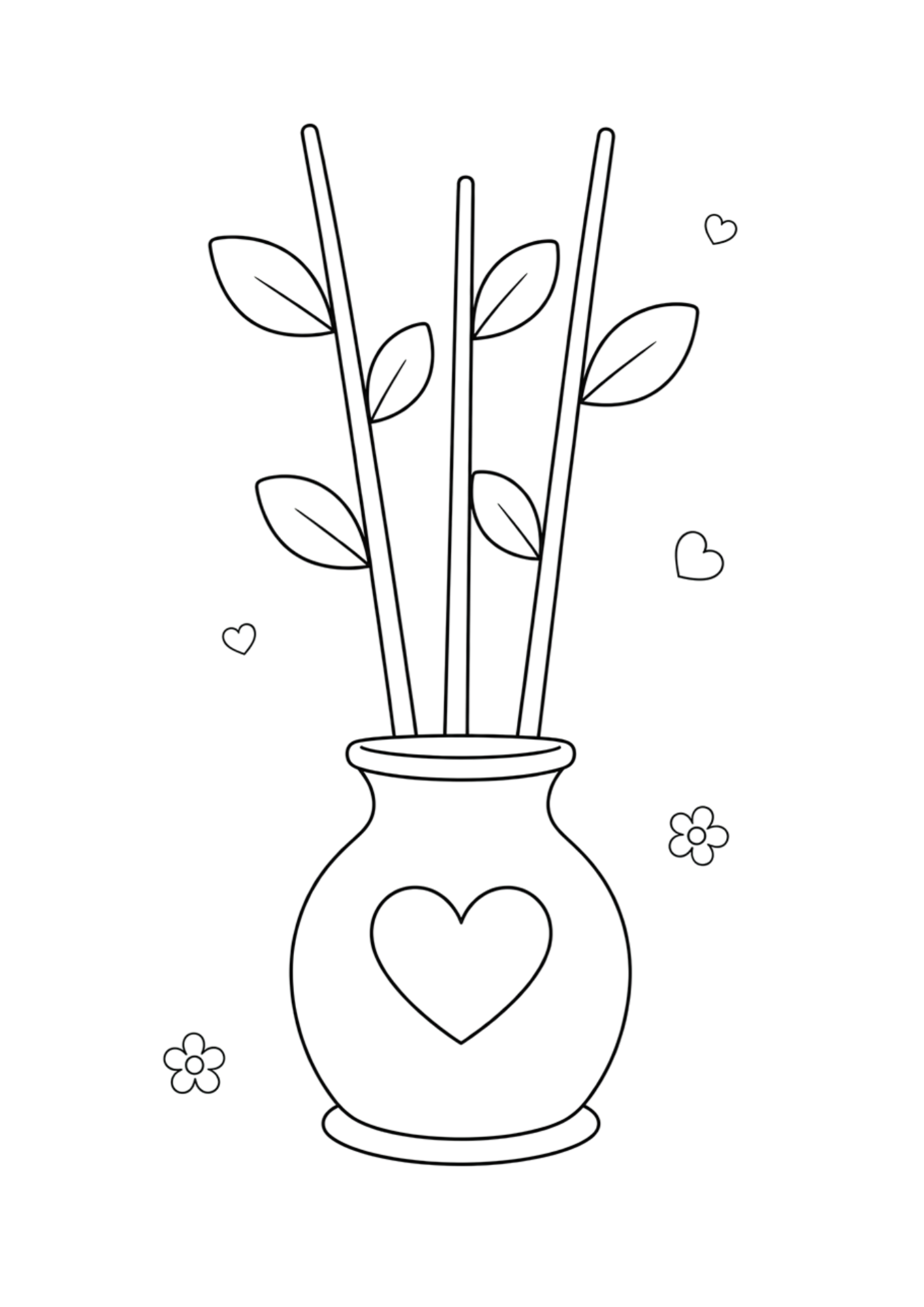 Kit Coloriage et Découpage "Mon Beau Bouquet" à Imprimer – Cadeau Maîtresse & Nounou