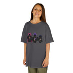 T-shirt Enfant K-Pop & Fantaisie – Trio de Personnages