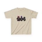 T-shirt Enfant K-Pop & Fantaisie – Trio de Personnages