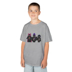 T-shirt Enfant K-Pop & Fantaisie – Trio de Personnages