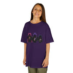 T-shirt Enfant K-Pop & Fantaisie – Trio de Personnages