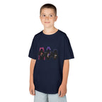 T-shirt Enfant K-Pop & Fantaisie – Trio de Personnages
