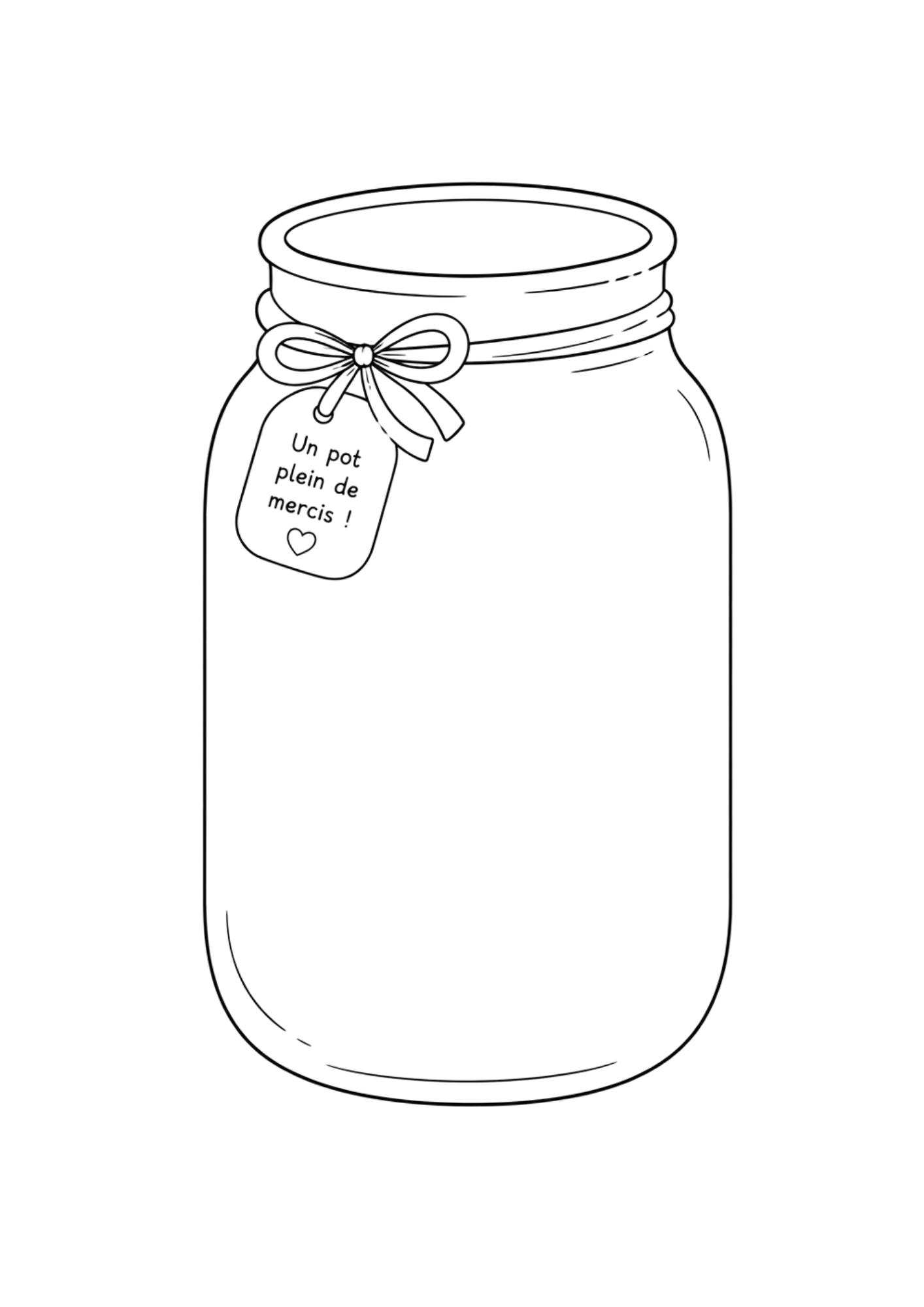 Kit À Imprimer Le Pot Des Mots Gentils | Activité Coloriage, Découpage Et Estime De Soi Enfant