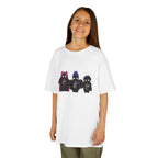 T-shirt Enfant K-Pop & Fantaisie – Trio de Personnages
