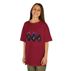 T-shirt Enfant K-Pop & Fantaisie – Trio de Personnages