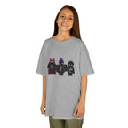 T-shirt Enfant K-Pop & Fantaisie – Trio de Personnages