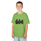 T-shirt Enfant K-Pop & Fantaisie – Trio de Personnages
