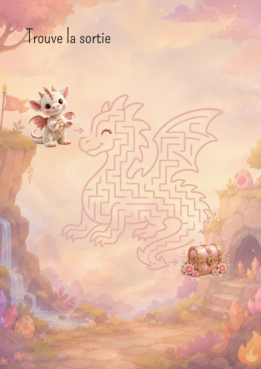 Les Labyrinthes du Petit Dragon | Pack d’activités PDF à imprimer