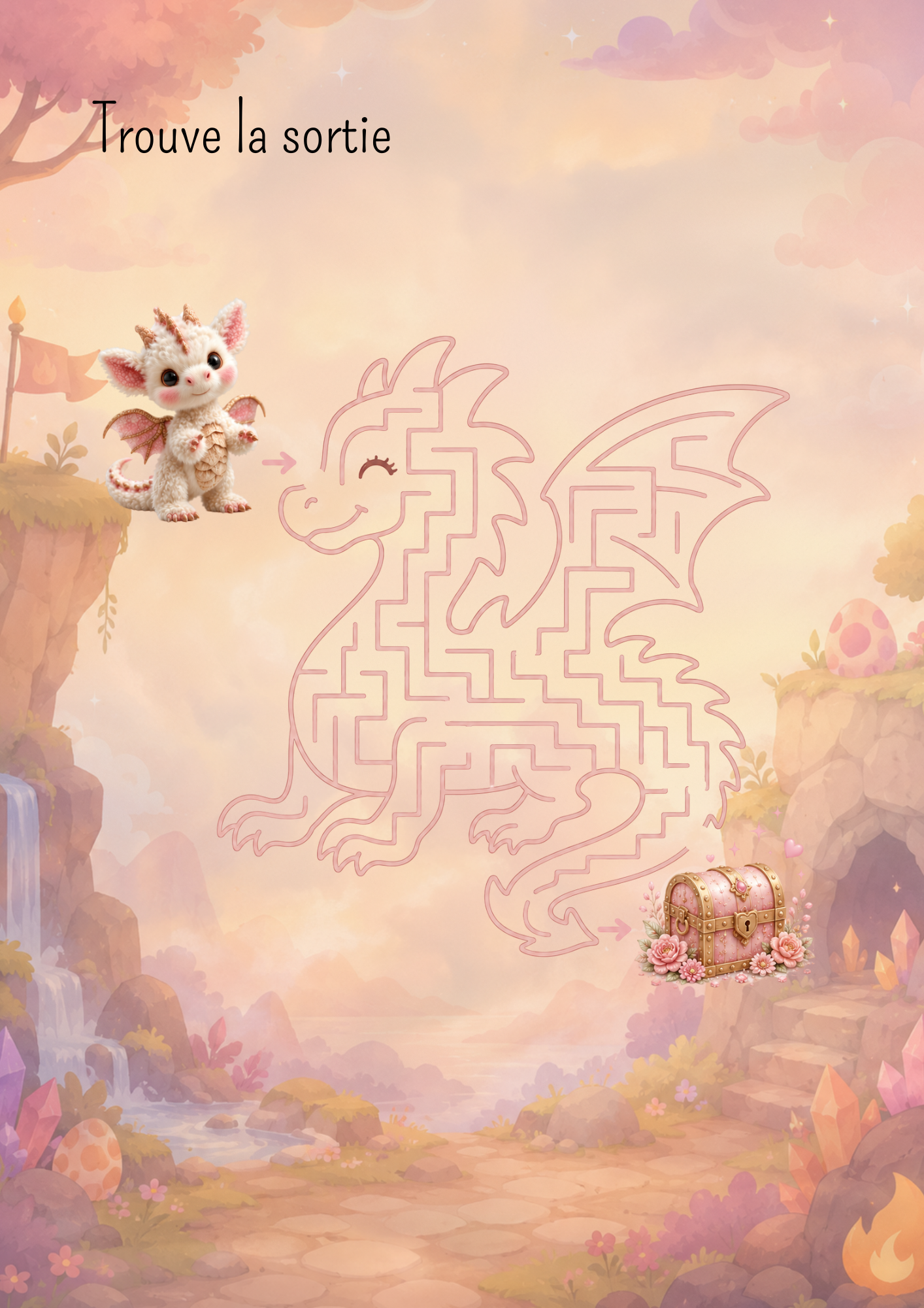 Les Labyrinthes du Petit Dragon | Pack d’activités PDF à imprimer