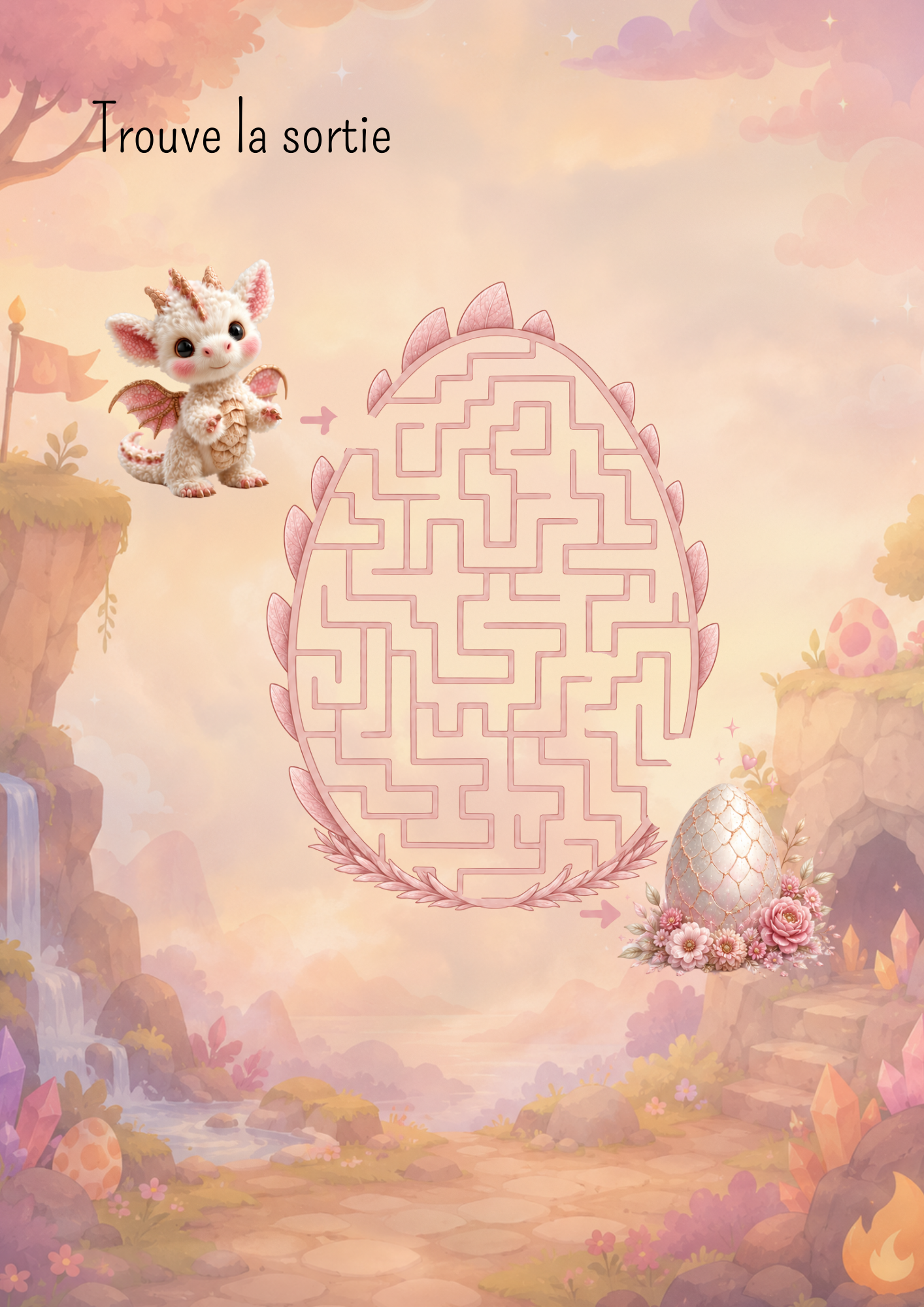 Les Labyrinthes du Petit Dragon | Pack d’activités PDF à imprimer