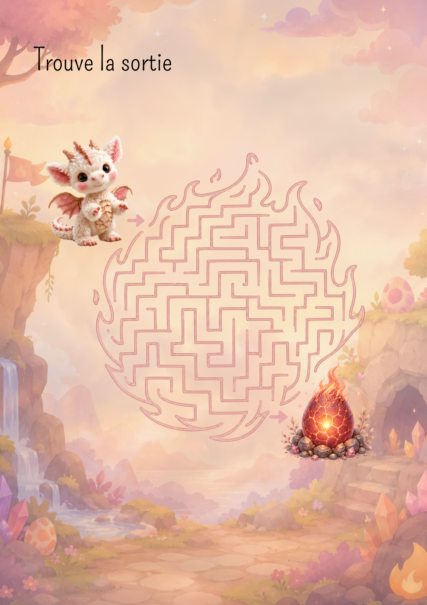 Les Labyrinthes du Petit Dragon | Pack d’activités PDF à imprimer