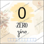 Cartes d'Apprentissage Plastifiées « Petit Dragon Compte Jusqu'à 10 » – Éducatif & Incassable