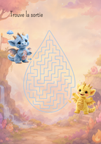Les Labyrinthes du Petit Dragon | Pack d’activités PDF à imprimer