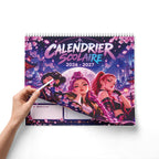 Calendrier scolaire 2026-2027 – K-pop fantastique – Zones A B C