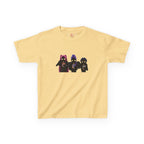T-shirt Enfant K-Pop & Fantaisie – Trio de Personnages