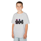 T-shirt Enfant K-Pop & Fantaisie – Trio de Personnages
