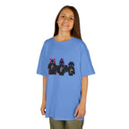 T-shirt Enfant K-Pop & Fantaisie – Trio de Personnages