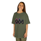 T-shirt Enfant K-Pop & Fantaisie – Trio de Personnages
