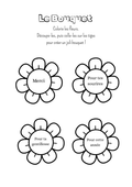 Kit Coloriage et Découpage "Mon Beau Bouquet" à Imprimer – Cadeau Maîtresse & Nounou
