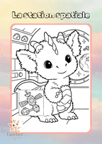Livret de Coloriage Astronaute
