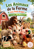 Farm animal emotions booklet | Montessori scratch baby educational toy