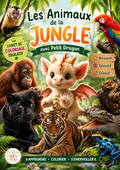 Jungle Animals Emotions Booklet | Montessori Baby Educational Scratch Game