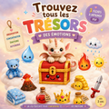 Printable Emotions Pack – Find the Hidden Treasures | Preschool Educational Game PDF