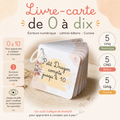 Cartes d'Apprentissage Plastifiées « Petit Dragon Compte Jusqu'à 10 » – Éducatif & Incassable