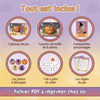 Bouh ! à la citrouille ! – Jeu de plateau Halloween pour enfants, 2 à 4 joueurs – PDF à imprimer