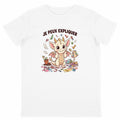 T-shirt enfant dragon humoristique « Je peux expliquer » - face_blanc
