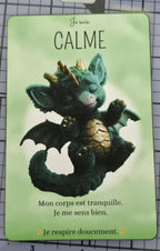 Children's Emotions Kit | Cards + Dragon Method to soothe anger, fear, and sadness | Educational tool for children | Calm routine